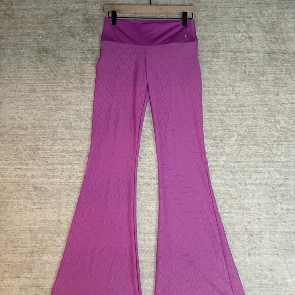 Adidas Originals Lace Flare Leggings – Semi Pulse Lilac – Small – NWT - Picture 3 of 6